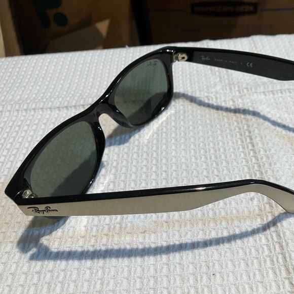 🇮🇹 ITALY RAY-BAN 🇮🇹 WAYFARER SUNGLASSES, CASE & CLEANING CLOTH - Picture 12 of 15